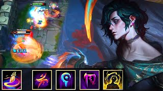 NEW CHAMPION HWEI IS HERE  10 Abilities broken champion  League of Legends Challenger Gameplay [upl. by Dronski349]