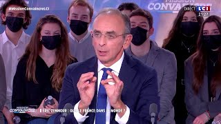 Eric Zemmour sexprime sur linsécurité [upl. by Nyledam]