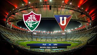 🔴 FLUMINENSE VS LDU  RECOPA FINAL DE VUELTA  EN VIVO [upl. by Knowland]