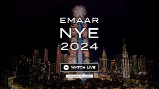 New Years Eve Burj Khalifa Show 2024 [upl. by Asiluj]