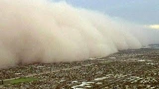 USA Massive dust storm engulfs Phoenix Arizona [upl. by Wise]