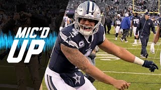 Dak Prescott Micd Up vs Giants quotHey Dez Listen But Dont Pay Attentionquot  NFL Sound FX [upl. by Yhtomit]