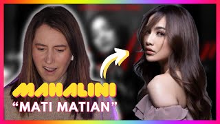 Mahalini quotMati Matianquot  Mireia Estefano Reaction Video [upl. by Leler]