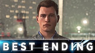 Detroit Become  Connor Perfect Ending  Connor is Free [upl. by Tench219]