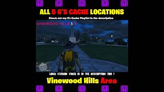 VINEWOOD HILLS  All 5 Gs Cache Locations GTA 5 Online gscache gscachelocation gscahelocations [upl. by Laetitia5]