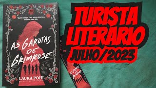 Turista Literário box julho2023 quotAs Garotas de Grimrosequot autografado unboxing [upl. by Iveksarap]