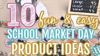 10 Easy School Market Day Ideas to Make amp Sell [upl. by Gnirol]