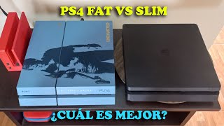 PS4 FAT VS PS4 SLIM  si estas interesado ¿Cuál conviene comprar en 2024 [upl. by Guthrie]