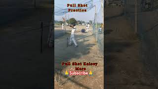 Pull Shot Practice quotBineet Aryanquot Pull Shot kaisey mare Pull Shot like Rohit sharma shorts viral [upl. by Odoric892]