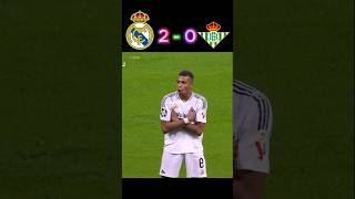 Real Madrid VS Real Betis Doblete de Mbappe 😮 YTSPORT Shorts [upl. by Corkhill]