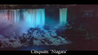 Cinquain quotNiagaraquot by Adelaide Crapsey [upl. by Aromas]