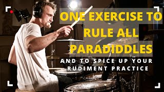 Develop your paradiddle Drumlesson Paradiddle Groove [upl. by Koo570]