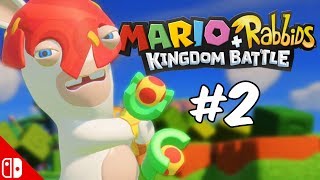 MARIO  RABBIDS KINGDOM BATTLE  Part 2  Nintendo Switch [upl. by Ymaj]