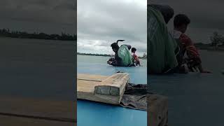 Menyeberang ke Pulau Suak gual lewat jalur laut paboyfamily [upl. by Bannon21]