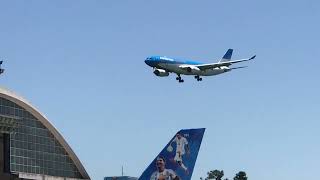 LVKHT Airbus A330 Aerolíneas Argentinas Landing Ezeiza Runway 17 22112023 [upl. by Euqinot]