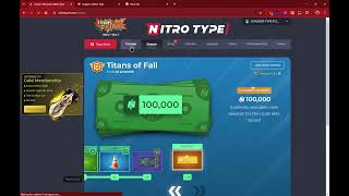 Nitro Type Auto Typer hack 2024 [upl. by Ofelia]