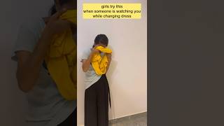 try this trick girls🥰 youtube shortsrelatableshortsviral [upl. by Llerrehs282]