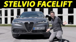 2023 Alfa Stelvio Veloce facelift driving REVIEW [upl. by Sehguh]