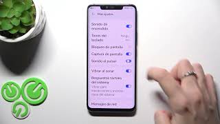 Cómo desactivar sonidos y vibraciones de eespuesta táctil en Huawei Mate 20 Pro [upl. by Bertina840]