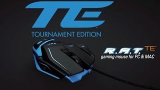 Mad Catz RATTE Tournament Edition Gaming Mouse for PC and Mac [upl. by Valenka432]