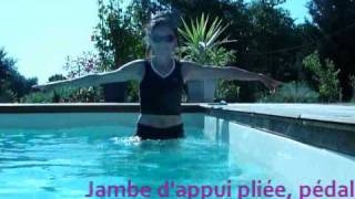 Gym piscine renforcement jambes et pompes [upl. by Eibbob]