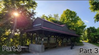 Katy trail MKT Hindman junction to Rocheport Missouri bike ride Part 3 [upl. by Jolie]