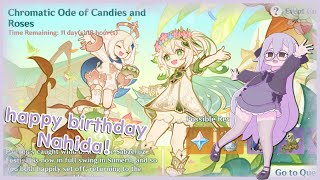 💜LOLIS ONLY NAHIDAS BIRTHDAY PARTY PREPARE FOR FUN HAPPINESS AND FESTIVITIES 💜💮 Vtuber [upl. by Khalid]