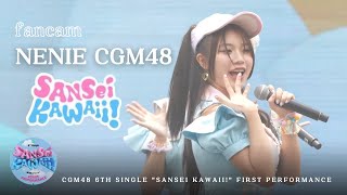 เธออะ Kawaii  Nenie CGM48 Fancam Sansei Kawaii SanseiKawaiiFirstPerf 230412 [upl. by Seys]