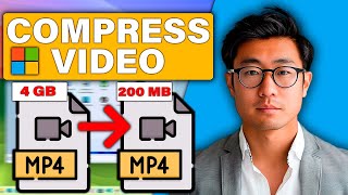 How To Compress Video Without Losing Quality 2024 StepByStep [upl. by Suckram]