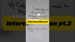 Chemistry Interconversion pt2 shorts chemistrylover shortsviral [upl. by Ardnic142]