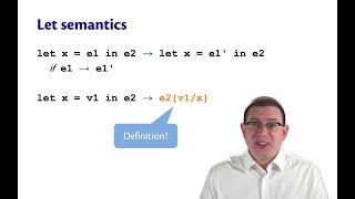 Let Semantics  OCaml Programming  Chapter 9 Video 15 [upl. by Aicre]