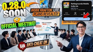 Pubg Lite Official Meeting  😍 Biggest Update  Pubg Lite 0280 New Update  Pubg Lite 2024 [upl. by Asilana]