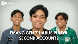 GEN Z TIME  Emang Gen Z harus punya second account ya [upl. by Adnilg674]