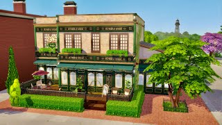 Willow Creek Cozy Bistro🍅 The Sims 4 Speed Build [upl. by Norri]