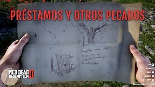 MAPA CHICK MATHEWS Y OBJETOS DE VALOR SR WROBEL  RED DEAD REDEMPTION 2 [upl. by Marwin]