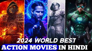 Top 5 NonStop ACTION Movies On Netflix Prime Video  2024 Hollywood Action Movies in Hindi Dubbed [upl. by Hsetim]