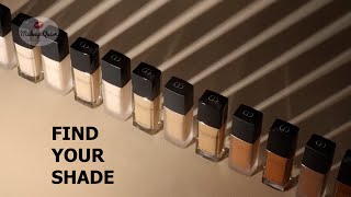 Dior Forever Skin Glow Foundation SPF 15 Shades for Light Skin 2023 [upl. by Divd598]