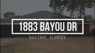 1883 Bayou Dr Navarre Florida [upl. by Madelin]