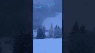 Neve a Soraga di Fassa  Trentino 4 Dicembre 2024 [upl. by Hubsher6]