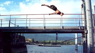 Extreme Cliffdiving amp Splashdiving  hoch hinaus [upl. by Donavon]