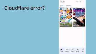 FIX Failed to bypass Cloudflare Tachiyomi quick tutorial [upl. by Chickie]