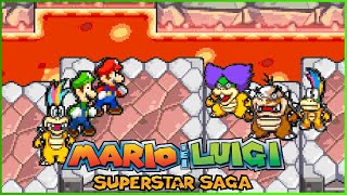 Take the four Koopalings out  Luigi plays Mario and Luigi Superstar saga FT Iggy Koopa [upl. by Yvel]