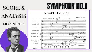 Mahler  Symphony no1 quotTitanquot movement 1 Score and Analysis [upl. by Asirahc]