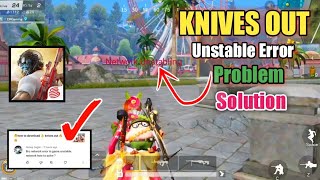 Knives Out  New Battleroyal Game 2022  How to Fix Unstable Problem In Knives Out  Kashifs Gaming [upl. by Akived]