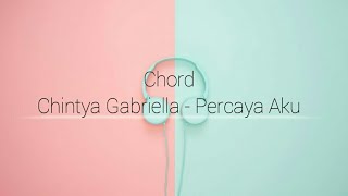 Chintya Gabriella  Percaya Aku Lirik dan Chord [upl. by Girhiny49]