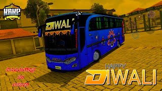 🎀 DIWALI SPECIAL LIVERY RELEASED FOR JETBUS  JETBUS LIVERY  PASSWORD IN VIDEO 📌  BUSSID KRKPYT [upl. by Nwahser]