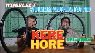 WHEELSET KERE HORE Setelah Dihajar 1000km Gravel Aspal Dll [upl. by Acisset]