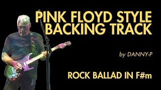 Pink Floyd Style Backing Track Jam in F Minor [upl. by Bergeron]