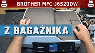 BROTHER MFCJ6520DW 🖨️  z bagażnika kupionego auta 🙂 cz 1 [upl. by Nnhoj]