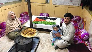 Maqluba  Traditional Dish Of Falastine  Mountain Village Of Gilgit Baltistan  Pakistan [upl. by Ellerrad]